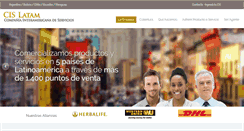 Desktop Screenshot of cislatam.com